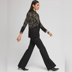 ( Chico's ) So Slimming Stretch Flare Pull-On Pants, NWT